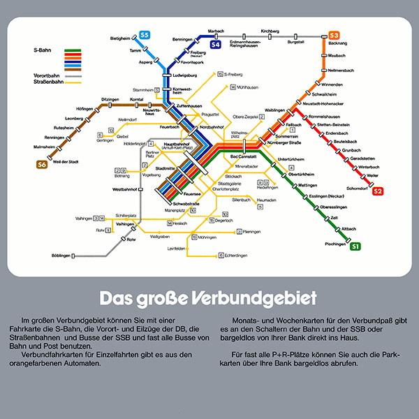 S-Bahn-Netz 1980 mit S4