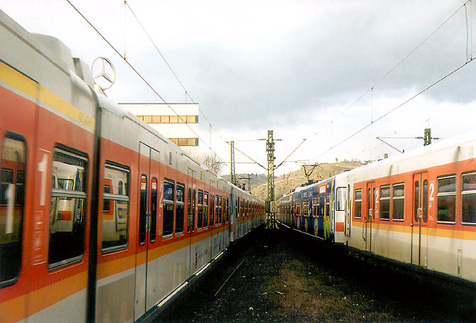 420 400 + 432 + 337 + 342 in Mettingen am 02.03.2000 © Michael Sauer Bild: 420 400 + 432 + 337 + 342 in Mettingen am 02.03.2000 © Michael Sauer