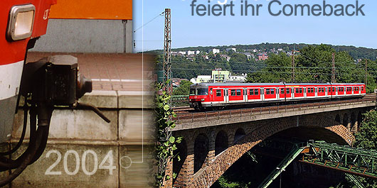 Ein unbekannt gebliebener 420er der 5./6. Bauserie im Juli 2004 in Wuppertal © Karl Arne Richter