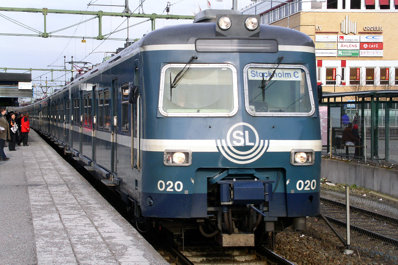 X420 020 (B-Wagen 420 520) in Sundbyberg