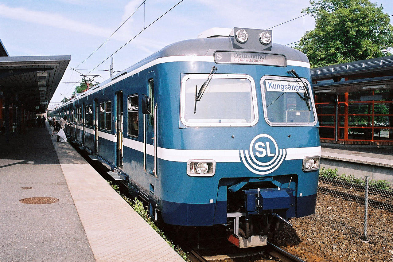 X420 117 (B-Wagen 420 617) in Sundbyberg