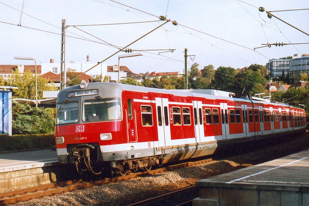 420 400-4 als S6 nach Weil der Stadt