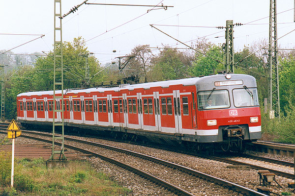 420 463-2 als S3 nach Backnang