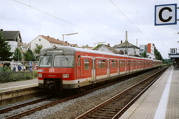 B-Wagen 420 814-6 am 12.06.02